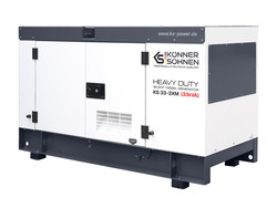 Agregat trójfazowy z silnikiem diesla KS 33-3XM