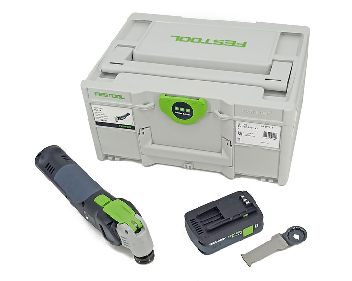 Narzędzie Wielofunkcyjne Festool VECTURO OSC 18 (Zestaw z 1x Aku 4.0Ah)