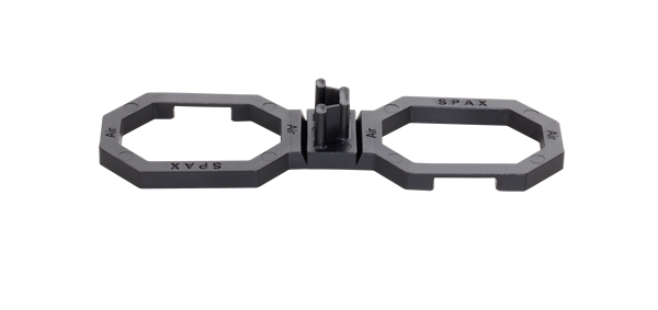 Podkładka dystansowa SPAX AIR 6,5 mm pod deskę tarasową z drewna  egzotycznego, 40 sztuk