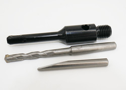 ADAPTER SDS+ / 1/2″ ( L-115 MM ) + WIERTŁO PROWADZĄCE + KLIN