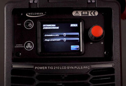 Spawarka do Aluminium TIG AC DC POWER TIG 210 2T 4T Punkt COLD 230V WELDMAN