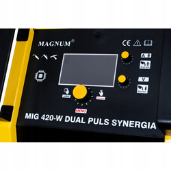 SPAWARKA MIGOMAT MAGNUM MIG MAG 420W DUAL PULS 4x4 CHŁODNICA IGBT MMA