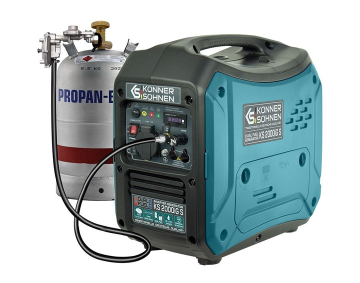 Generator inwertorowy gazowo-benzynowy KS 2000iG S