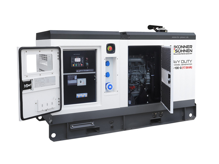 Agregat jednofazowy z silnikiem diesla KS 18-1DE-G