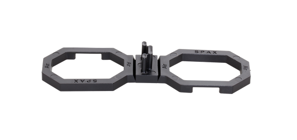 Podkładka dystansowa SPAX AIR 4,5 mm pod deskę tarasową z drewna miękkiego, 100 sztuk