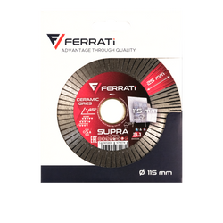Tarcza diamentowa tnąca i szlifująca 115mm SUPRA