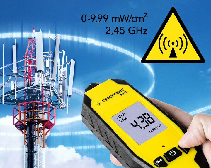 Miernik promieniowania mikrofalowego Trotec BR16