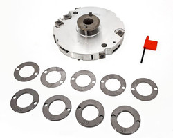 Głowica frezująca - rozszerzana, Ø 163 x 22 bis 40 mm