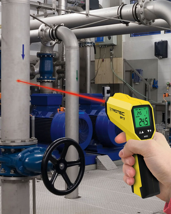 Pirometr termometr laserowy Trotec BP17
