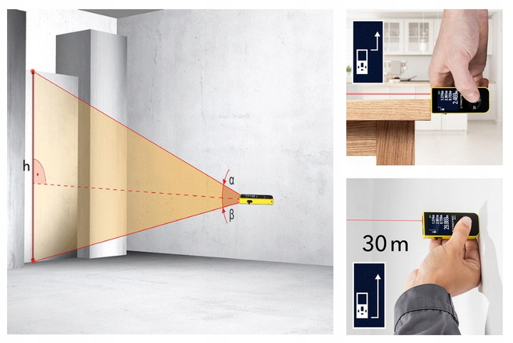 Mini Dalmierz Laserowy Trotec BD11 (30m, USB)