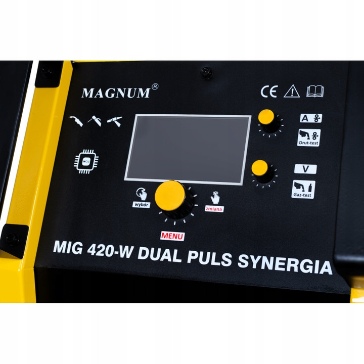 SPAWARKA MIGOMAT MAGNUM MIG MAG 420W DUAL PULS 4x4 CHŁODNICA IGBT MMA