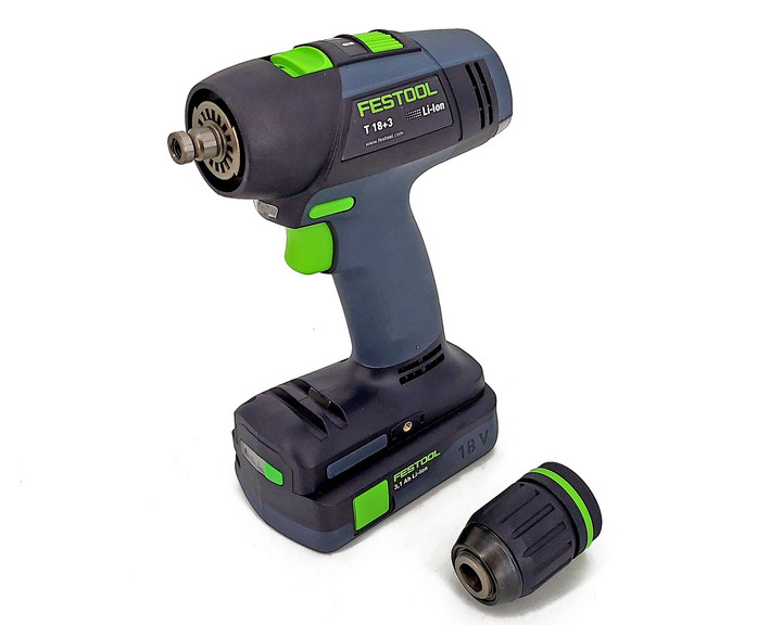 Akumulatorowa zakrętarka udarowa TID 18 C 3.1-Set T18 P21