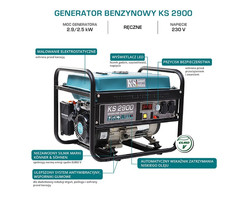 Agregat prądotwórczy KS 2900