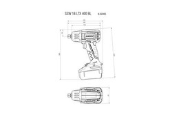Zakrętak Udarowy Metabo SSW 18 LTX 400 BL – Bezszczotkowy Akumulatorowy 18V z Systemem CAS