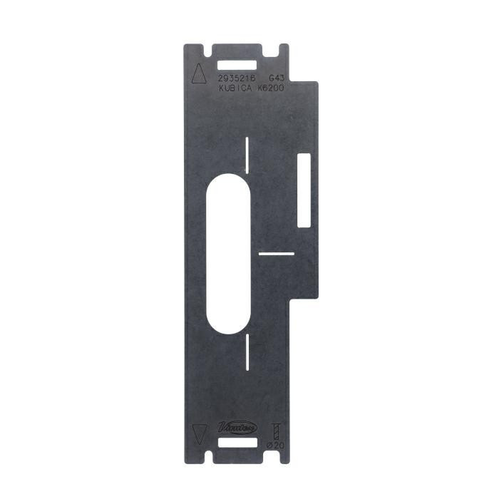 2935216 Szablon pod zawias Kubica K6200 G43/F20 do FR129VB