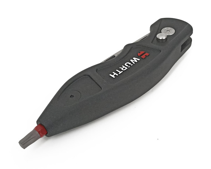 Zestaw nóż monterski z bitami Wurth