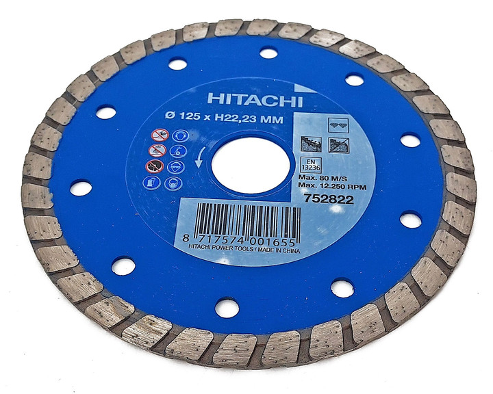 Tarcza tnąca diamentowa Hitachi 125x22 752822
