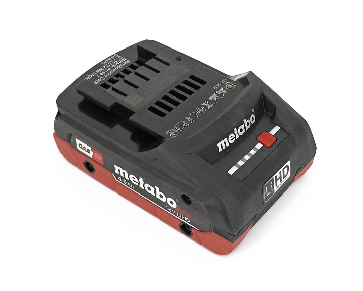 Zestaw akumulatory i ładowarka Metabo 18 V 4,0 Ah