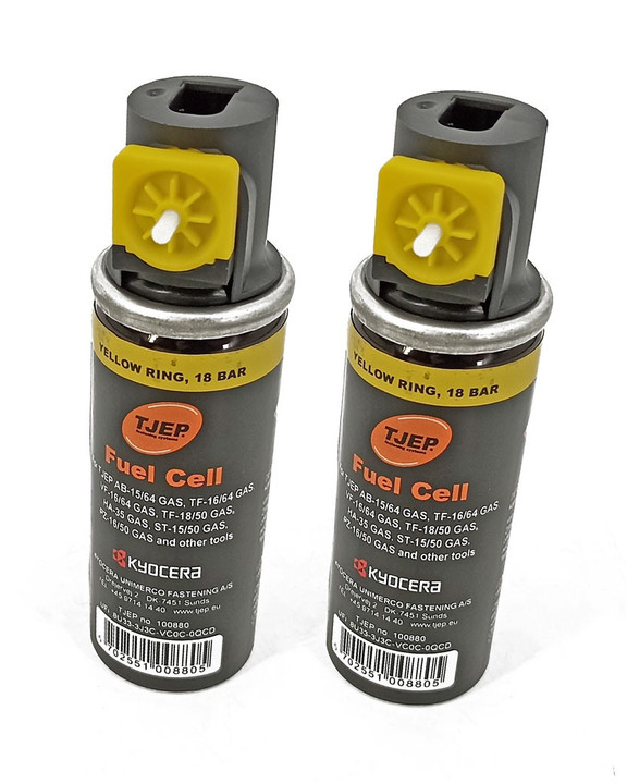Gaz do sztyfciarek Tjep 30ml, 78 mm, żółty, 12 sztuk