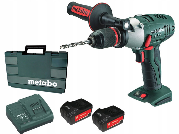 Wiertarko-wkrętarka Udarowa Metabo BS 18 LTX Impuls (Zestaw 2x 4.0Ah)