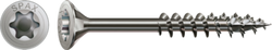 WKRĘT ZE STALI NIERDZEWNEJ, ŚR. 8,0 MM, GŁÓWKA STOŻKOWA, GNIAZDO T-STAR PLUS TX 40, NIEPEŁNY GWINT, SZPIC 4CUT, AUSTENITYCZNA STAL NIERDZEWNA A2, 50 SZTUK