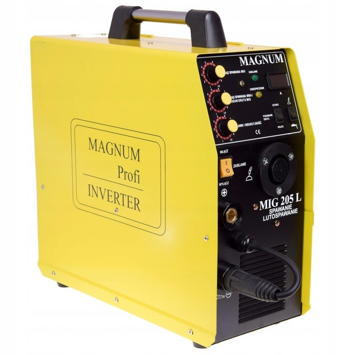 Półautomat spawalniczy Magnum MIG 205L LCD z lutospawaniem (200A/230V)