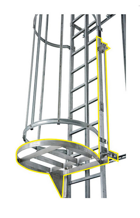 Blokada wejścia stal ocynkowana