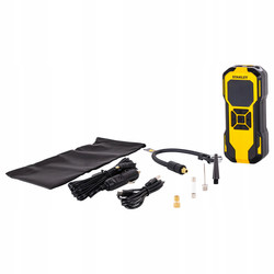 Kompresor Akumulatorowy Stanley SXIF0101 4w1 (10 Bar, Powerbank, Latarka LED)