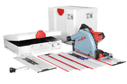 Pilarko-zagłębiarka MT 55 + zestaw szyn prowadzących F-MS w systenerze MAX3