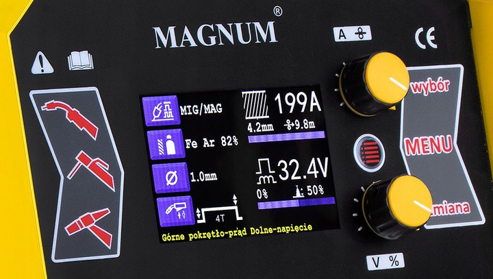 Spawarka MIGOMAT MAGNUM 224 MIG MAG PULS SYNERGIA