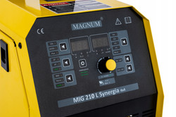 Spawarka inwertorowa Magnum MIG 210L Synergia 4x4 200A/60% MMA MB15/3m