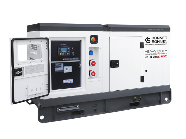 Agregat trójfazowy z silnikiem diesla KS 33-3YE