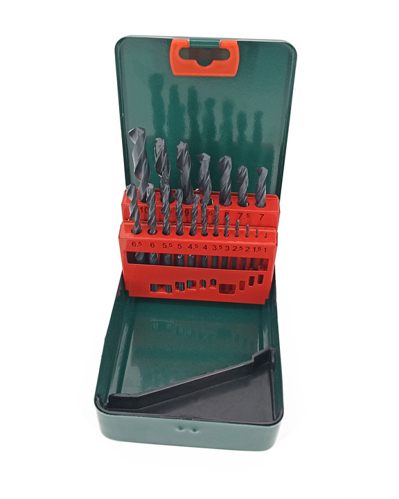 Zestaw wierteł do metalu Metabo 1-10 mm 19 sztuk