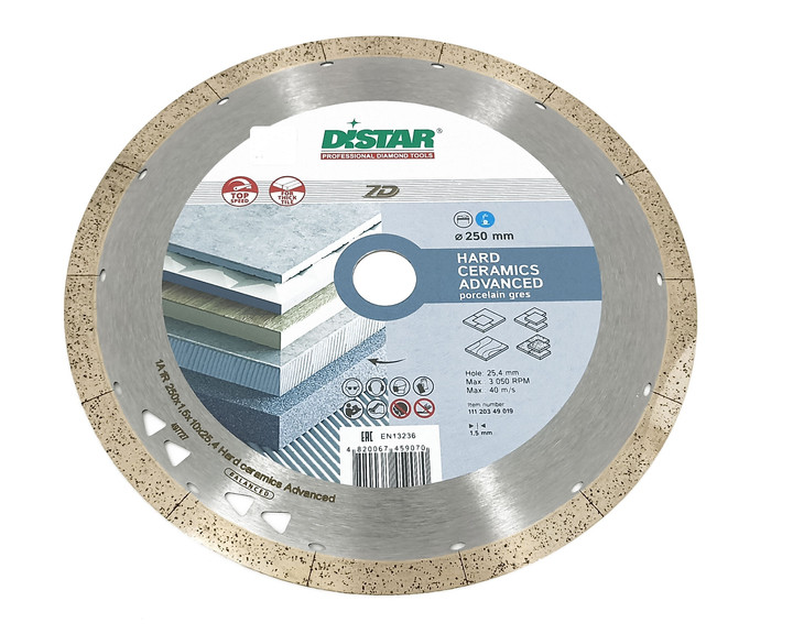 Tarcza tnąca Distar Hard Ceramics Advanced 250 mm