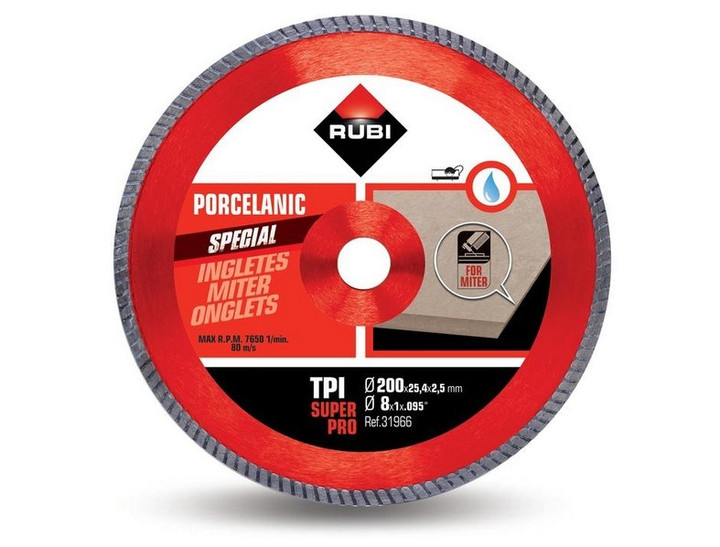 Tarcza diamentowa turbo do ukosowania - TPI 200 SUPERPRO