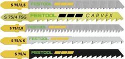 Zestaw Brzeszczotów do Drewna Festool STS-Sort/25 W (25 szt.)