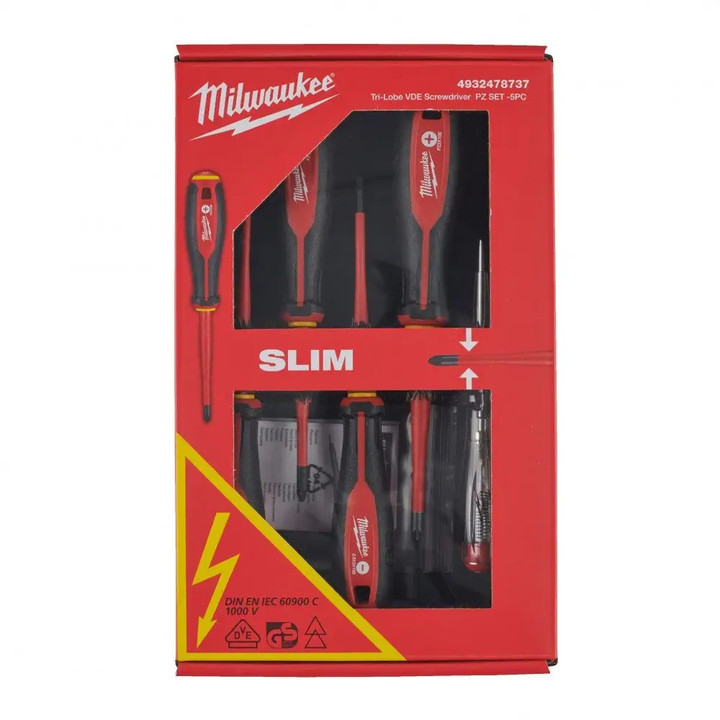 Zestaw wkrętaków Milwaukee 4932478737 5 szt.