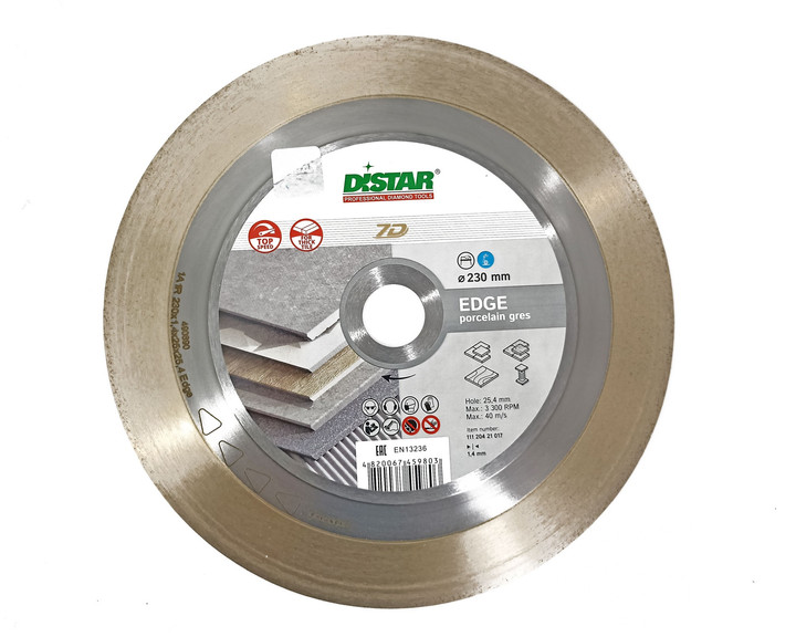 Tarcza diamentowa Distar EDGE 45° 230