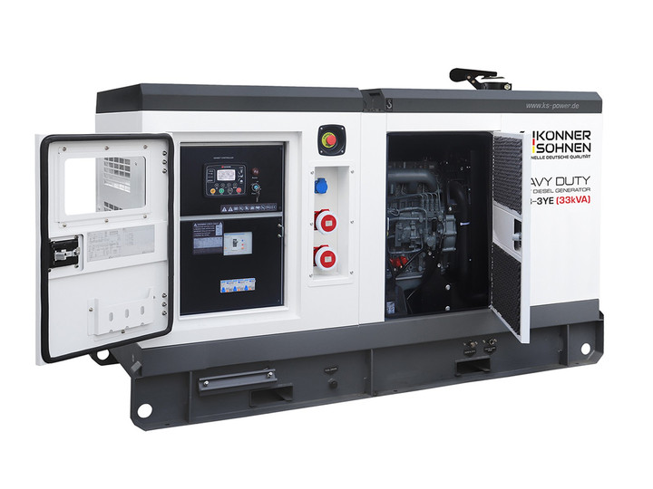 Agregat trójfazowy z silnikiem diesla KS 33-3YE