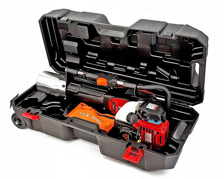 Kafar spalinowy palownica Bycon DPD 120 Honda GX35 4SUW + gratis szlifierka kątowa ProCraft PW1050