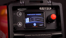 Spawarka do Aluminium TIG AC DC POWER TIG 210 2T 4T Punkt COLD 230V WELDMAN