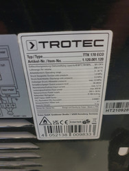 Osuszacz powietrza Trotec Ttk 170 Eco 650 W