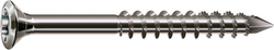WKRĘT DO DESKI FASADOWEJ, ŚR. 5,0 MM, MAŁA GŁÓWKA SOCZEWKOWA, GNIAZDO T-STAR PLUS TX 20, GWINT CZĘŚCIOWY, SZPIC CUT, AUSTENITYCZNA STAL NIERDZEWNA A2, 100 SZTUK