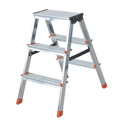 Drabina dwustronna Dopplo - 2 x 3 stopnie