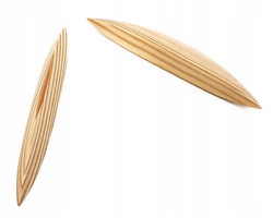 Zaprawki Łódkowe Sosnowe G2 (8mm) do Naprawy Drewna (1000 szt.)