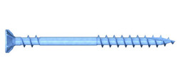 Wkręt montażowy drewno-drewno, 4,5 mm, główka stożkowa TX 20, gwint dociągający, stal ocynkowana, 250 sztuk