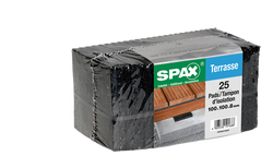 Podkładki izolujące pod legar ,100 x 100 x 8 mm ( 25 szt.)