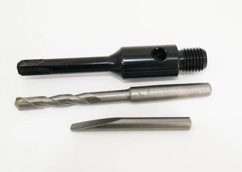 ADAPTER SDS+ / 1/2″ ( L-115 MM ) + WIERTŁO PROWADZĄCE + KLIN 