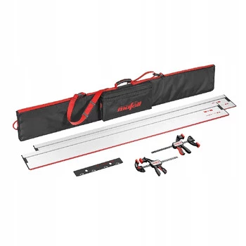 Zestaw szyn Mafell 2x F160 torba ściski dźwigniowe F-SZ180 łącznik do szyn