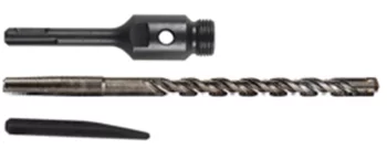 ADAPTER SDS+ / 1/2″ ( L-115 MM ) + WIERTŁO PROWADZĄCE + KLIN NEON